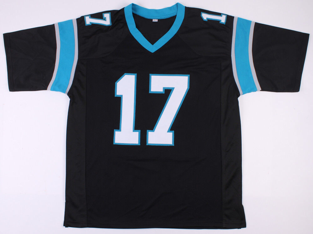 Devin Funchess Signed Panthers Jersey (JSA COA)Carolina Wide Receiver / Michigan