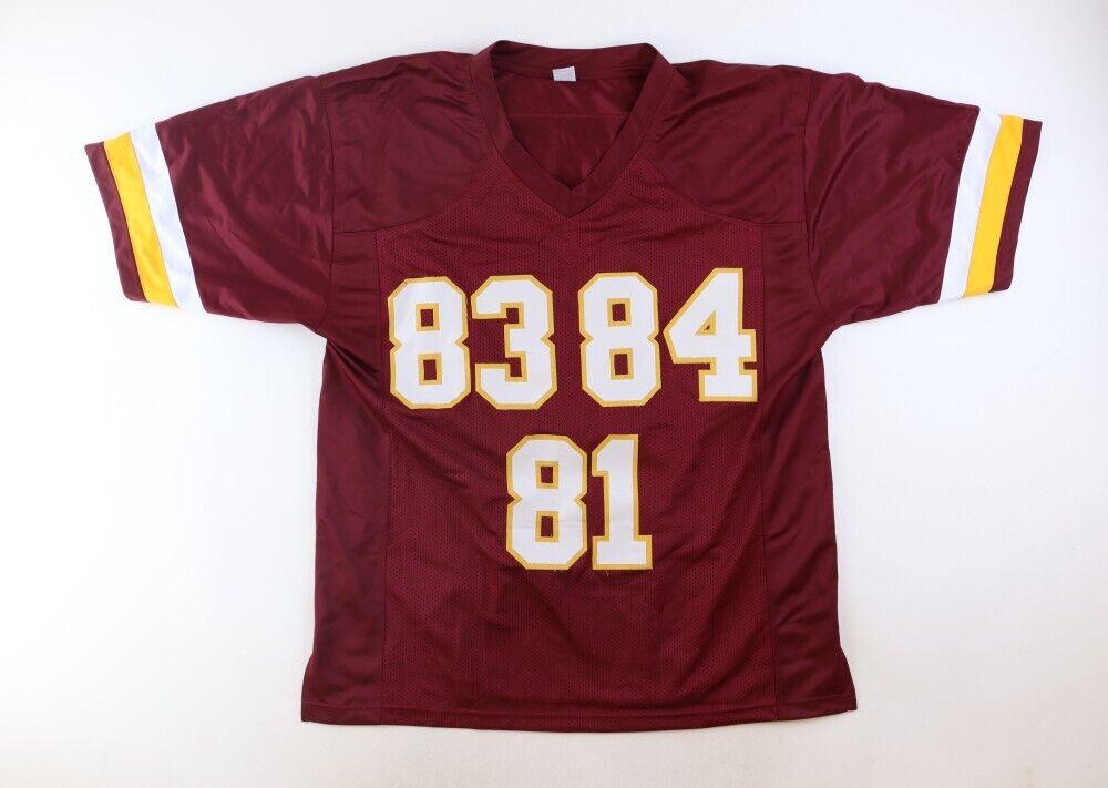 Gary Clark & Ricky Sanders Signed Washington Redskins Jersey (Beckett) 2xChamps