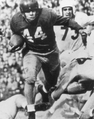 Frank Gifford & Kyle Rote Signed Mini Helmet (JSA COA) 2 New York Giants Legends