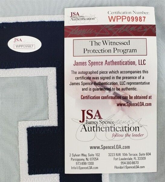 Charlie Hayes Signed New York Yankee Jersey (JSA COA) 1996 World Series Champion