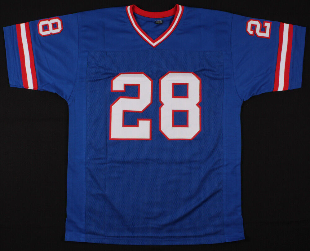 Everson Walls Signed New York Giants Jersey (AAA COA)  Super Bowl Champion (XXV)