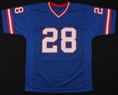 Everson Walls Signed New York Giants Jersey (AAA COA)  Super Bowl Champion (XXV)