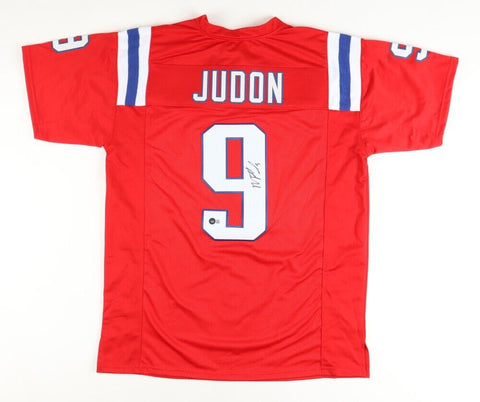 Matthew Judon Signed New England Patriots Jersey (Beckett) 4xPro Bowl LB
