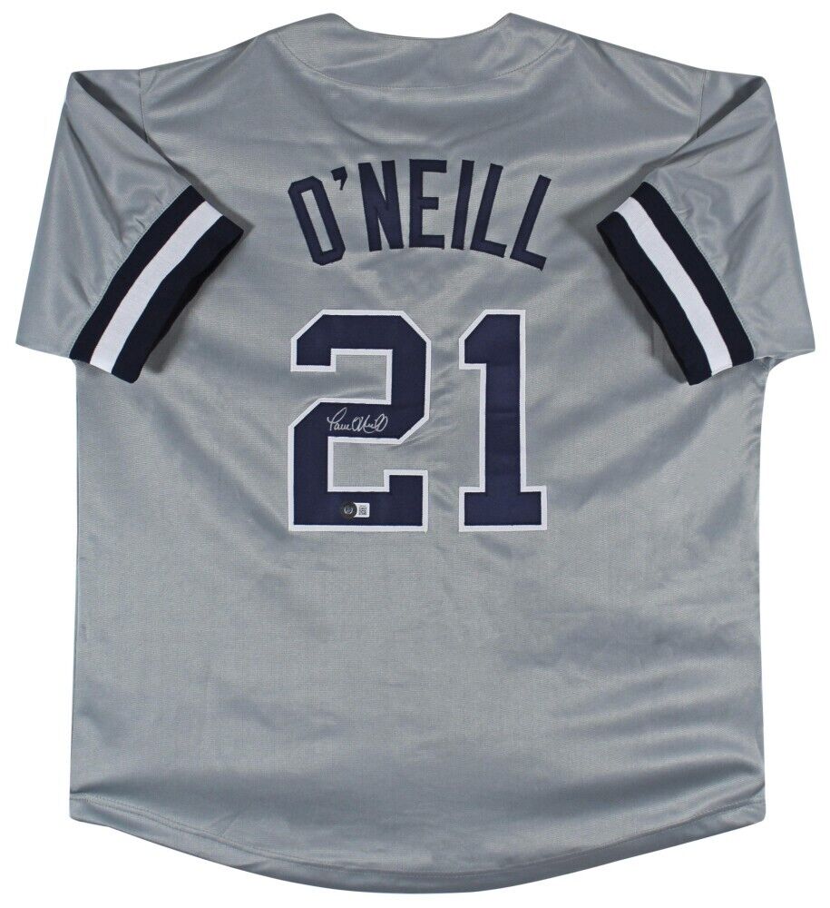 Paul O'Neill Signed New York Yankees Jersey (Beckett) 5xWorld Series Champion