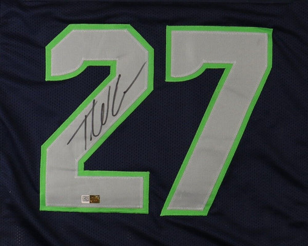 Tariq Woolen Signed Seattle Seahawks Jersey (Players Ink Hologram) 202 –