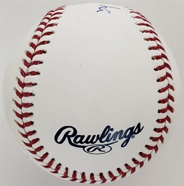 Bill Mazeroski "HOF 01" Signed OML Baseball (JSA COA) Pittsburgh Pirates HOF 3.B