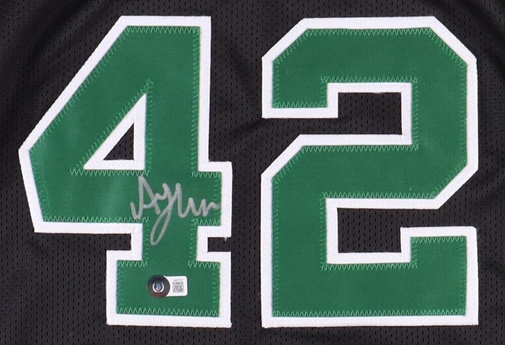 Al Horford Signed Boston Celtics Black Jersey (Beckett) 5xNBA All Star Forward