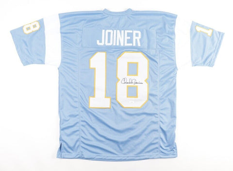 Charlie Joiner Signed San Diego Chargers Jersey (JSA) 3xPro Bowl Wide Receiver