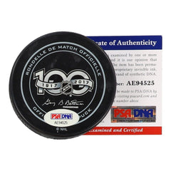 Patrik Laine Signed Winnipeg Jets Logo Puck (PSA COA) 2017 All Star Left Winger