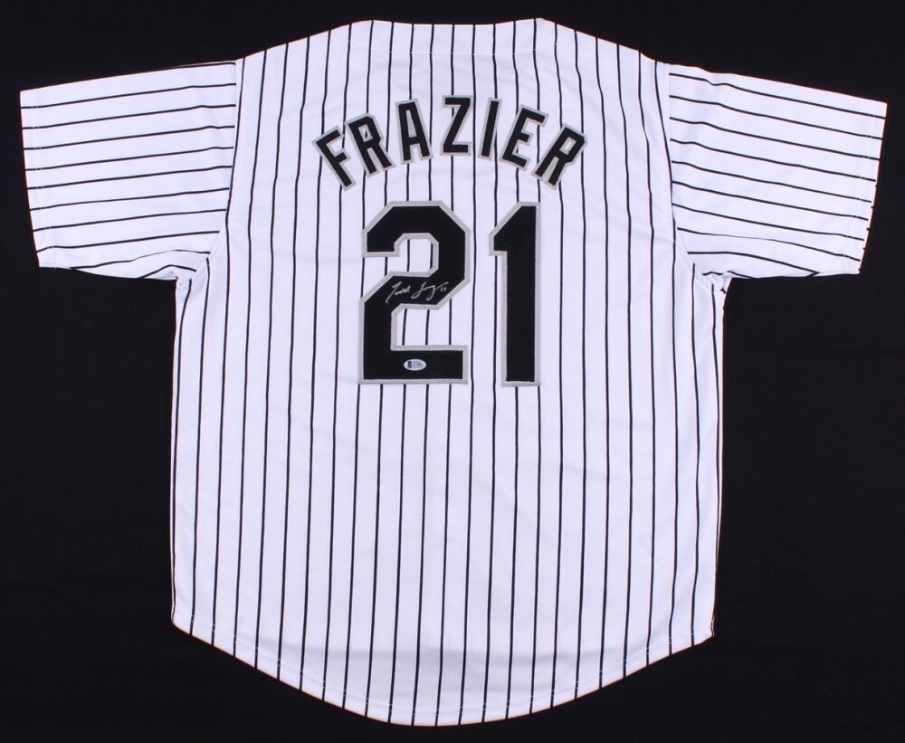 Todd Frazier Signed Chicago White Sox Jersey (Beckett) 2× All-Star (2014, 2015)