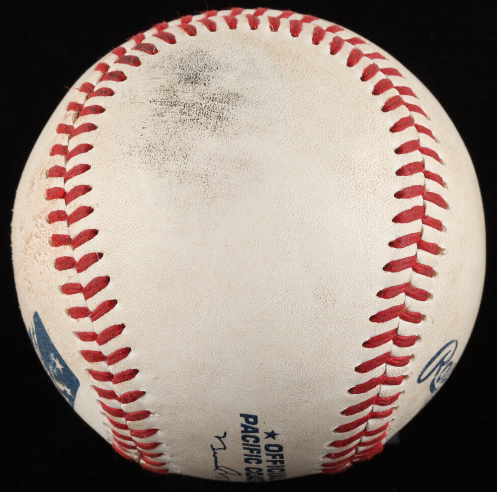Addison Russell Signed Game-Used Baseball with Display Case (JSA COA) Cubs S.S.