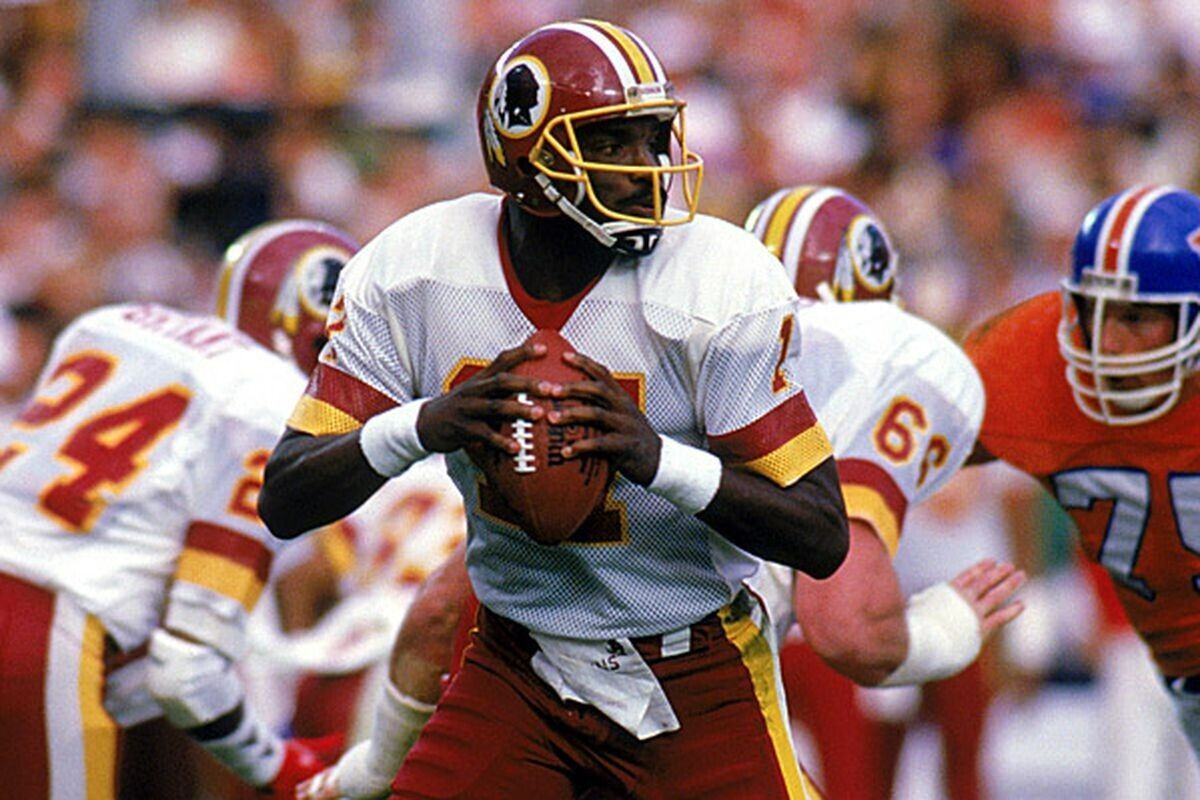 Doug Williams Signed Washington Redskin Jersey Inscribed "SB XXII MVP" (JSA COA)
