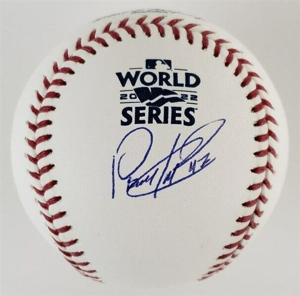 Bryan Abreu Signed Autographed 2022 World Series Baseball Houston Astros  tristar