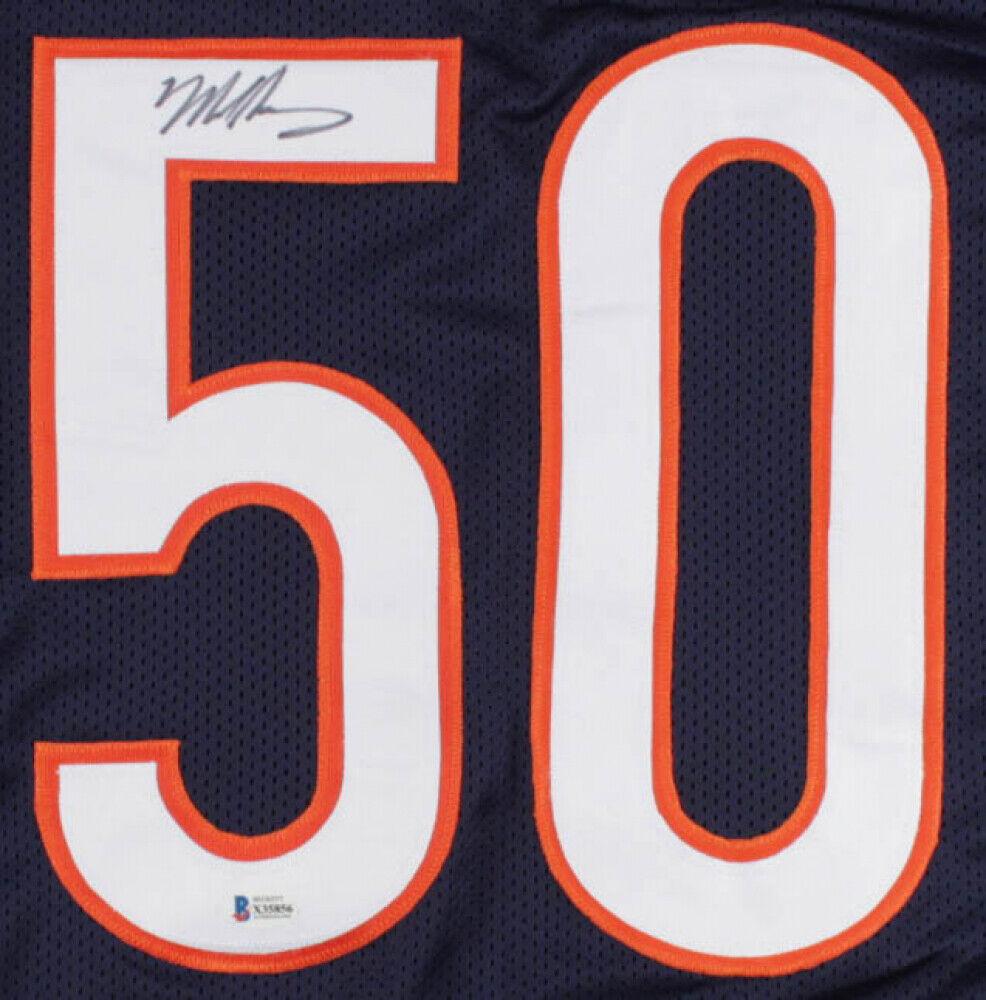 Mike Singletary Signed Bears Jersey (Beckett Hologram) Super Bowl XX Linebacker