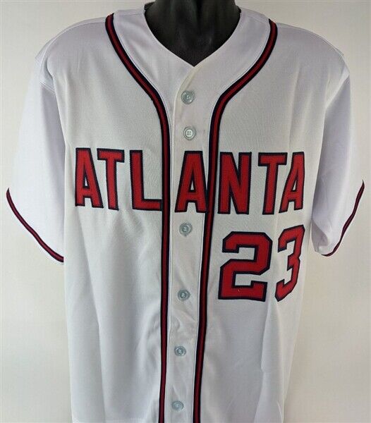 Dave Justice Signed Atlanta Braves Jersey (JSA COA) 2xWorld Series Champion O.F.