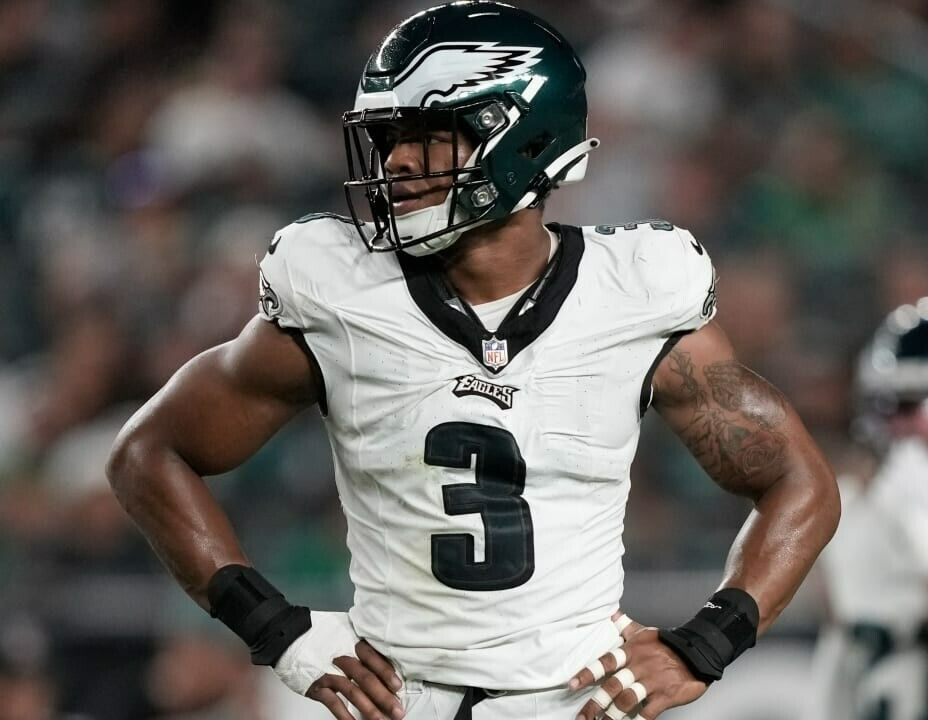 Nolan Smith Jr. Signed Philadelphia Eagles Jersey (JSA) 2023 1st Round Pick L.B