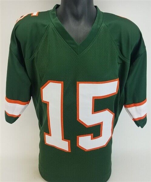 Gregory Rousseau Signed Miami Hurricanes Jersey (JSA COA)2019 15.5 Sacks /Canes