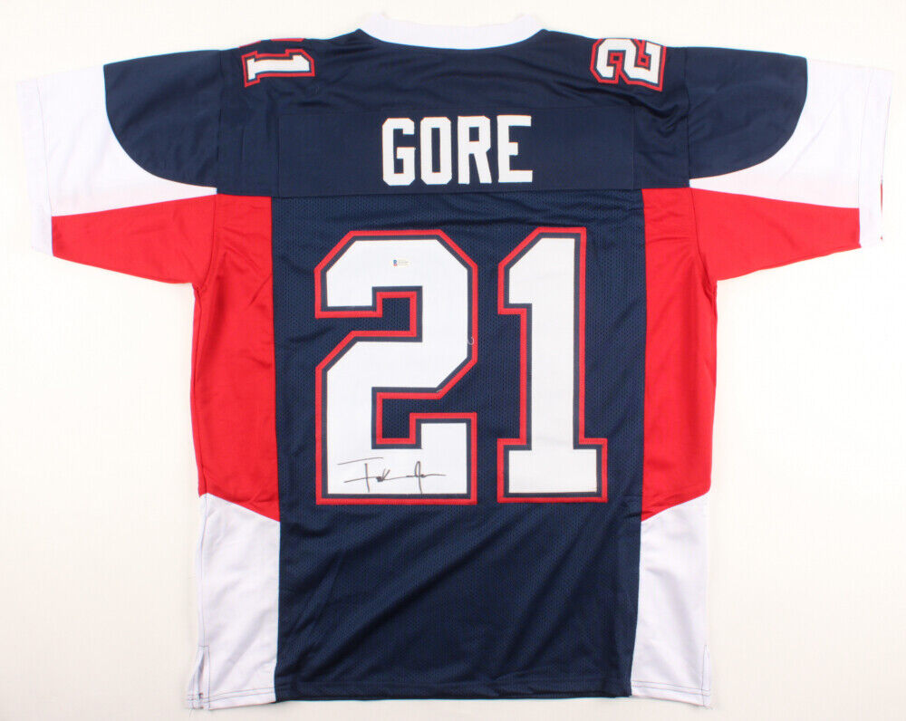 Frank Gore Signed Pro Bowl Jersey (Beckett COA) 5×Pro Bowl R.B 49ers,Colts,Bills