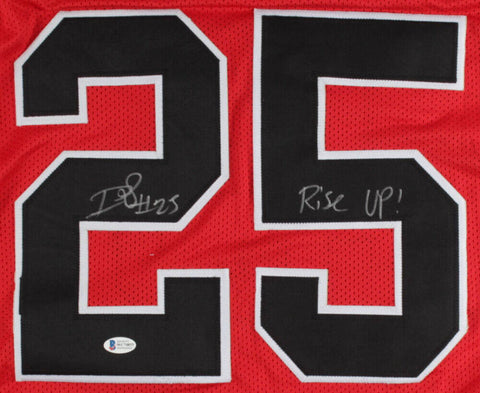 Ito Smith Signed Atlanta Falcons Jersey (Beckett COA) 2018 4th Round Pick / R.B.