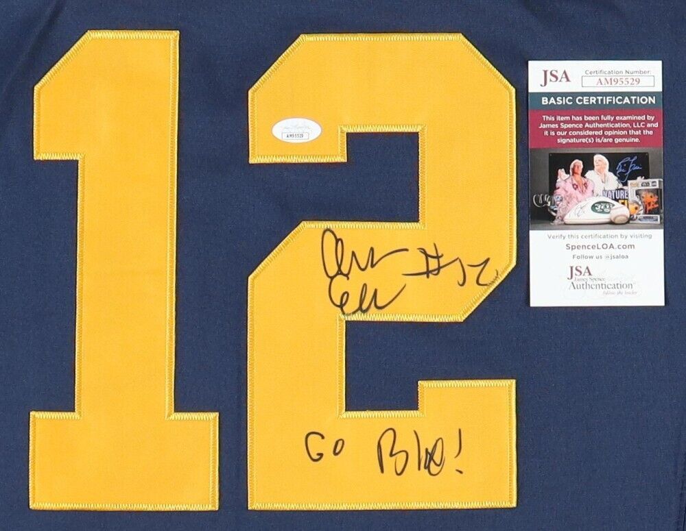 Chris Evans Signed Michigan Wolverines Nike Jersey (JSA COA) Cincinnati Bengals