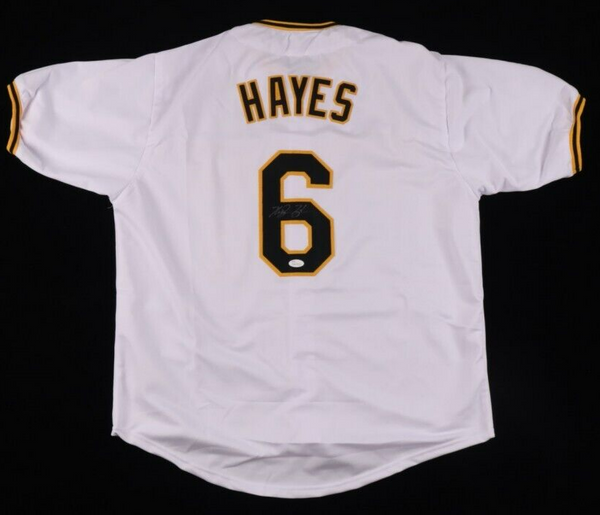 Ke'Bryan Hayes Signed Pittsburgh Pirates Jersey (Beckett) 3rd Year / 3 –