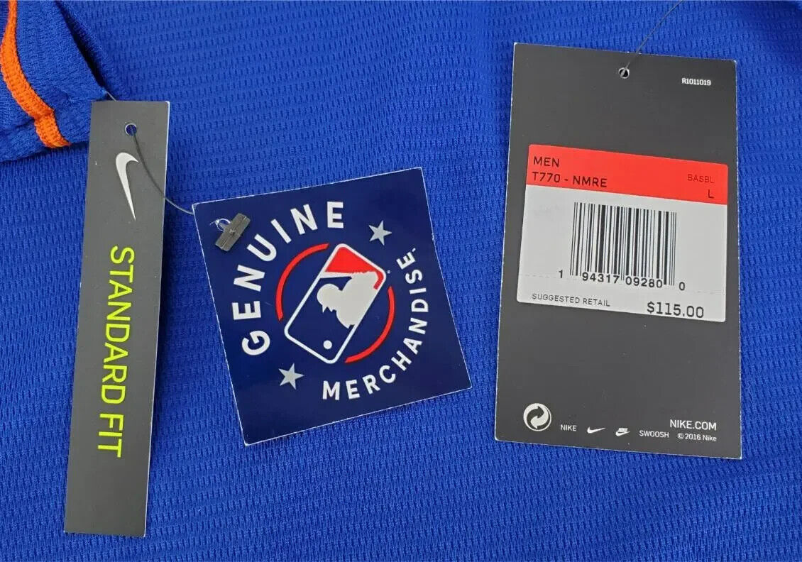 Jeff McNeil Signed New York Mets Nike MLB Authentic Jersey (Fanatics) 2xAll Star