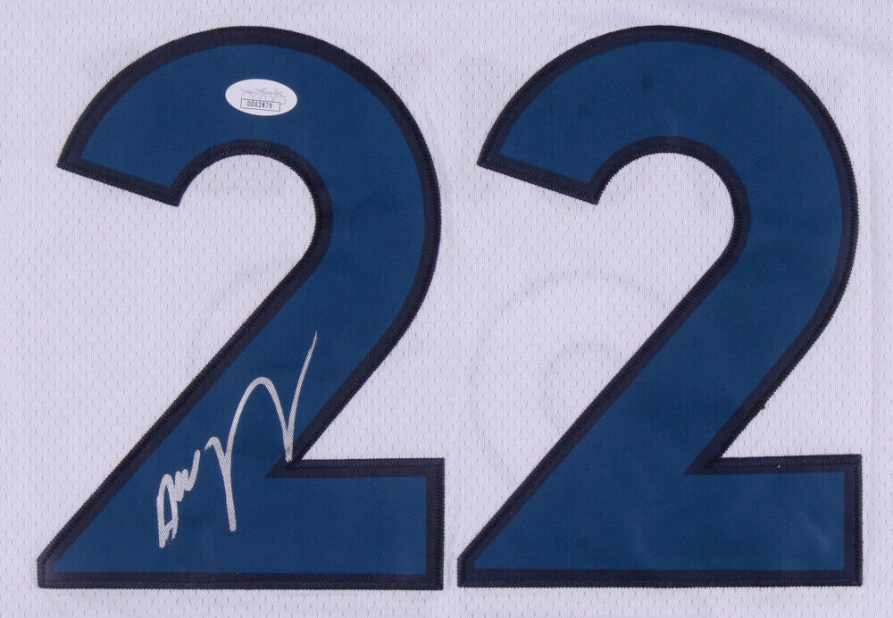 Andrew Wiggins Signed Minnesota Timberwolves Custom Jersey (JSA)2014 #1 Draft Pk