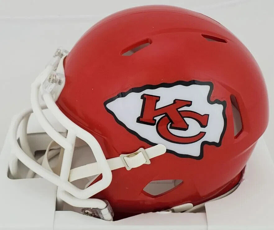 Felix Anudike-Uzomah Signed Kansas City Chiefs Speed Mini Helmet (Beckett) D.E.