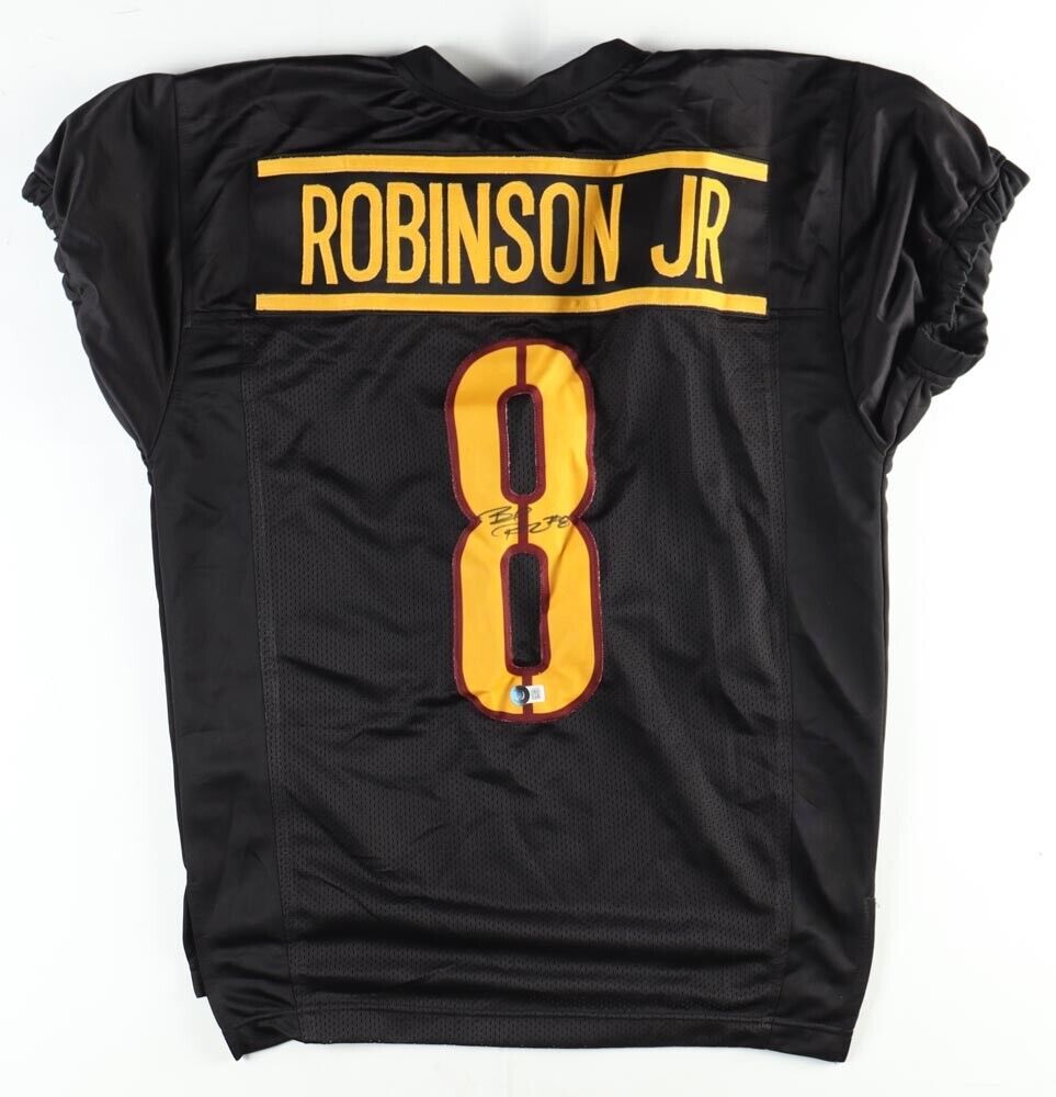 Brian Robinson Signed Washington Commander / Redskins Pro Cut Jersey (Beckett)