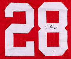 Paul Perkins Signed Giants Jersey (JSA) New York 2016 Rookie Running Back
