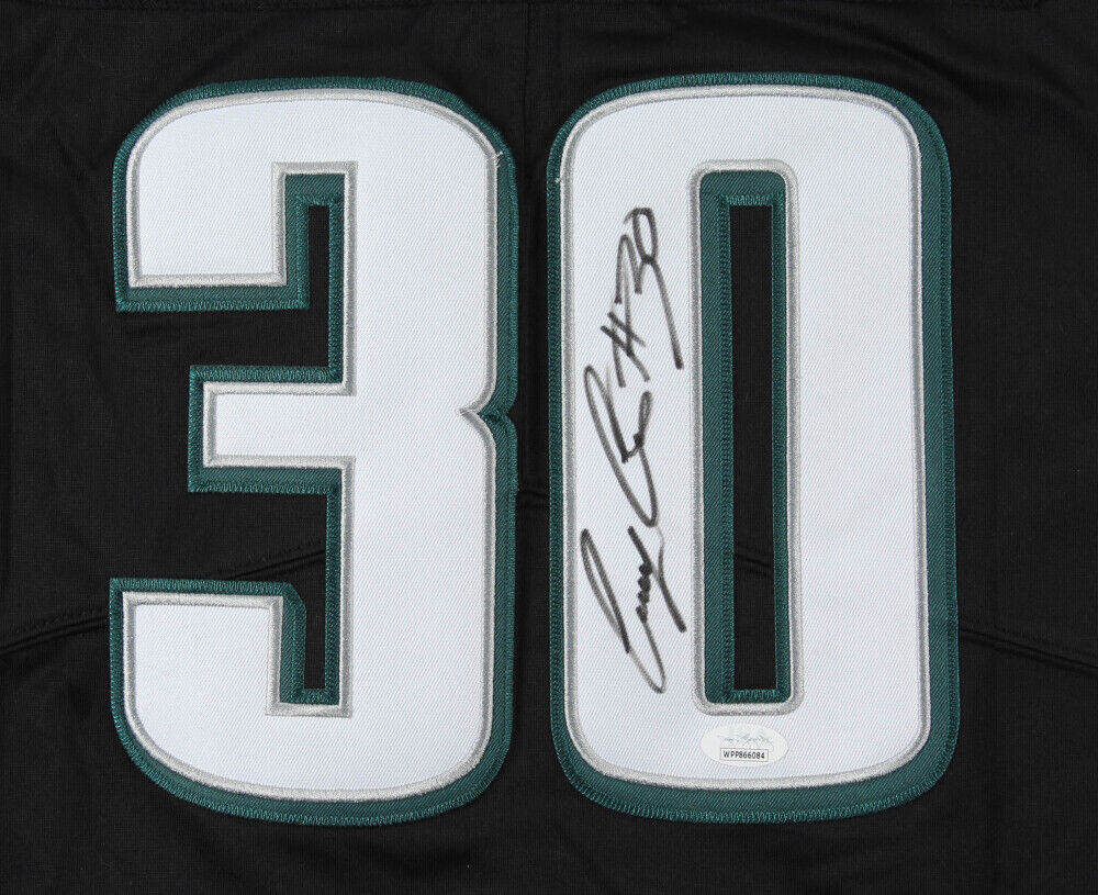 Corey Clement Signed Philadelphia Eagles Super Bowl LII Jersey (JSA COA)