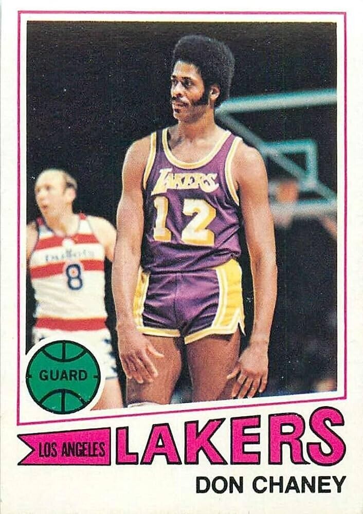 Don Chaney Signed Los Angeles Lakers Jersey (Beckett) 2xNBA Champion 1969 & 1974