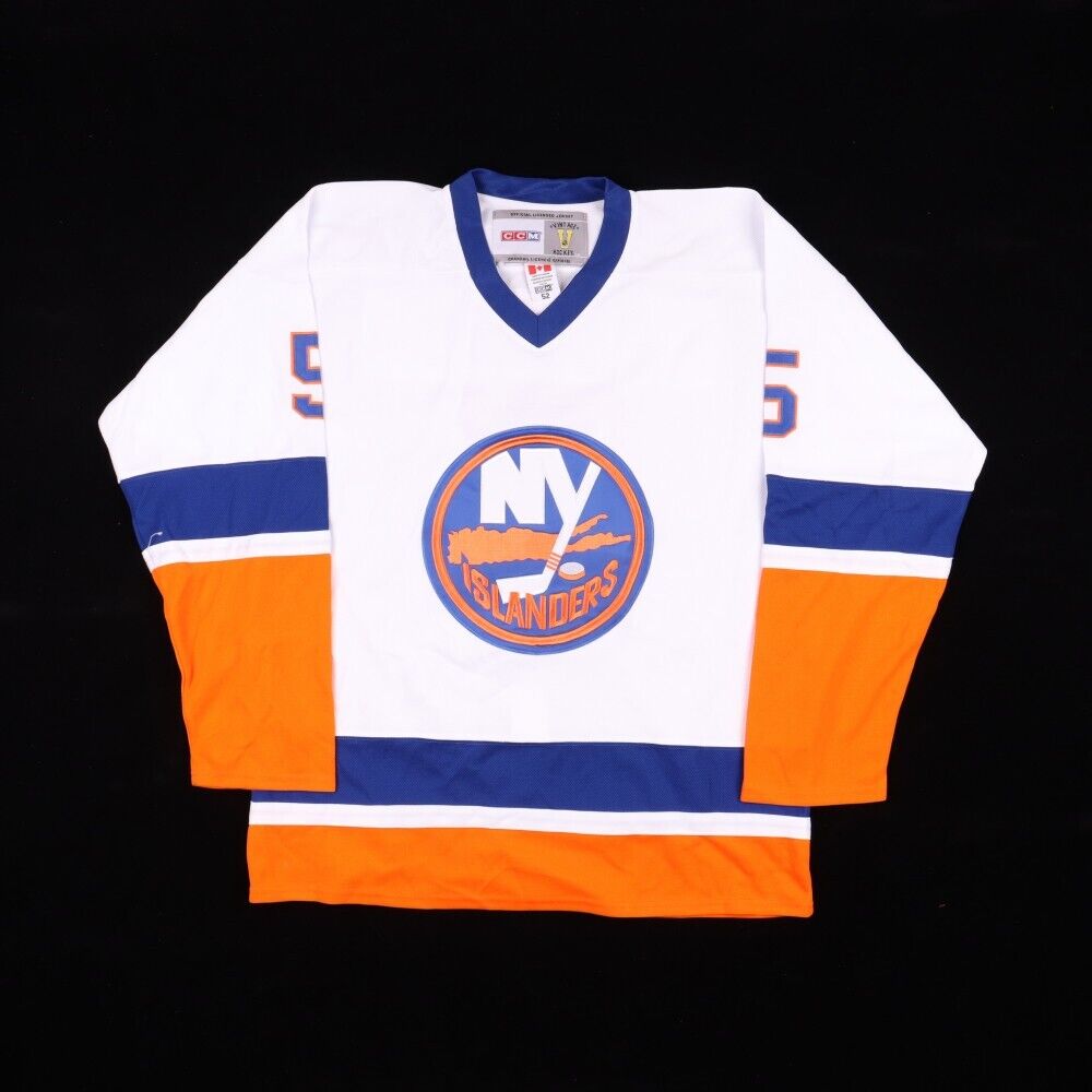 Denis Potvin Signed NY Islanders Jersey "HOF 1991 & Potvin's Cups 80-81-82-83."