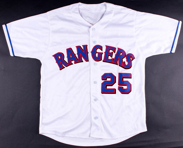Rafael Palmeiro Autographed Authentic Texas Rangers Jersey- JSA W