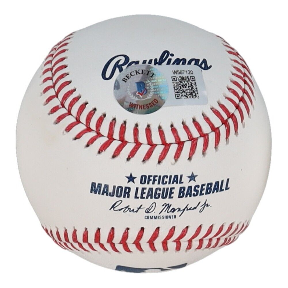 Goose Gossage Signed OML HOF Baseball "Goodbye Sleepy Joe" Beckett / Yankees