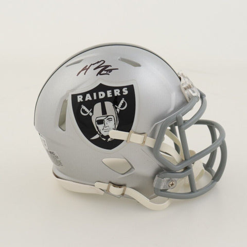 Hunter Renfrow Signed Oakland Raiders Mini Helmet (JSA COA) 2021 Pro Bowl WR