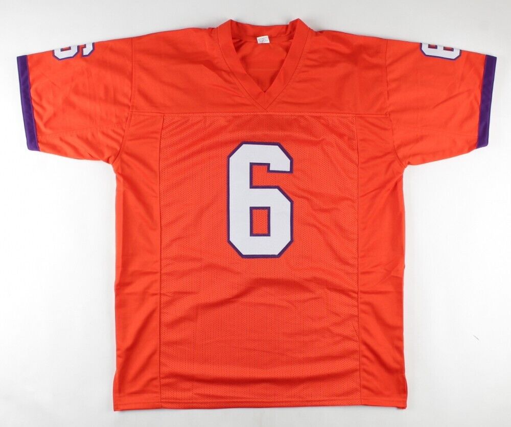 DeAndre Hopkins Signed Clemson Tigers Jersey (Beckett) 5xPro Bowl Wide Receiver