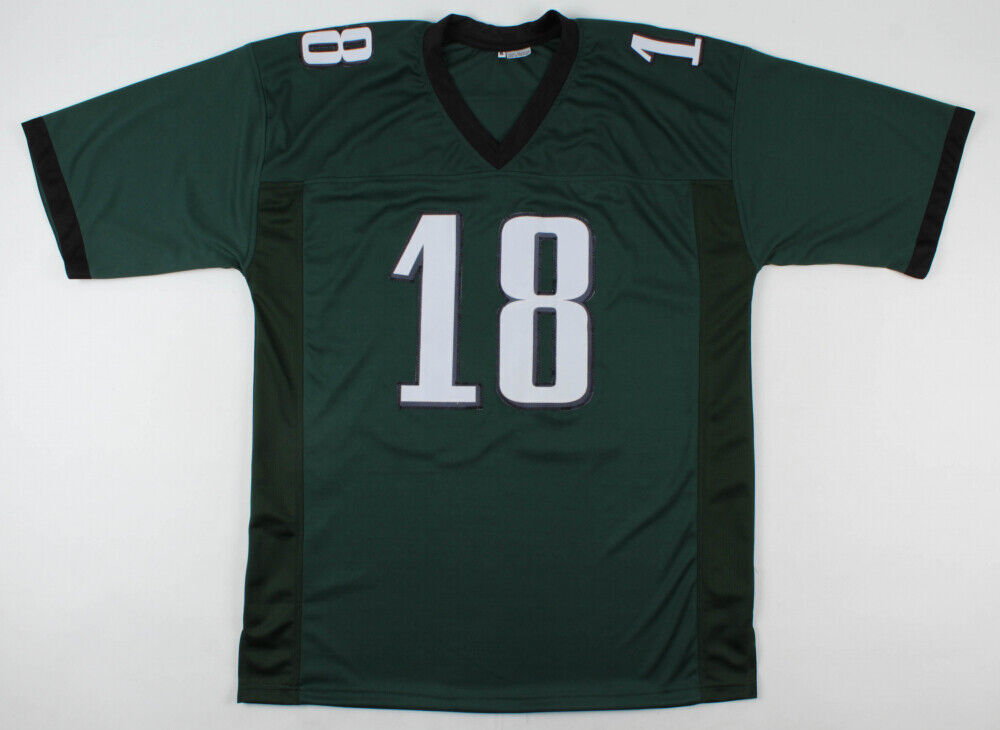 Jalen Reagor Signed Philadelphia Eagles Jersey (Beckett COA) 2020 1st Rd Pk /TCU