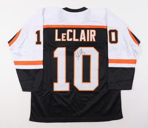 John Leclair Signed Philadelphia Flyers Jersey (JSA COA) 1993 Stanley Cup Champ