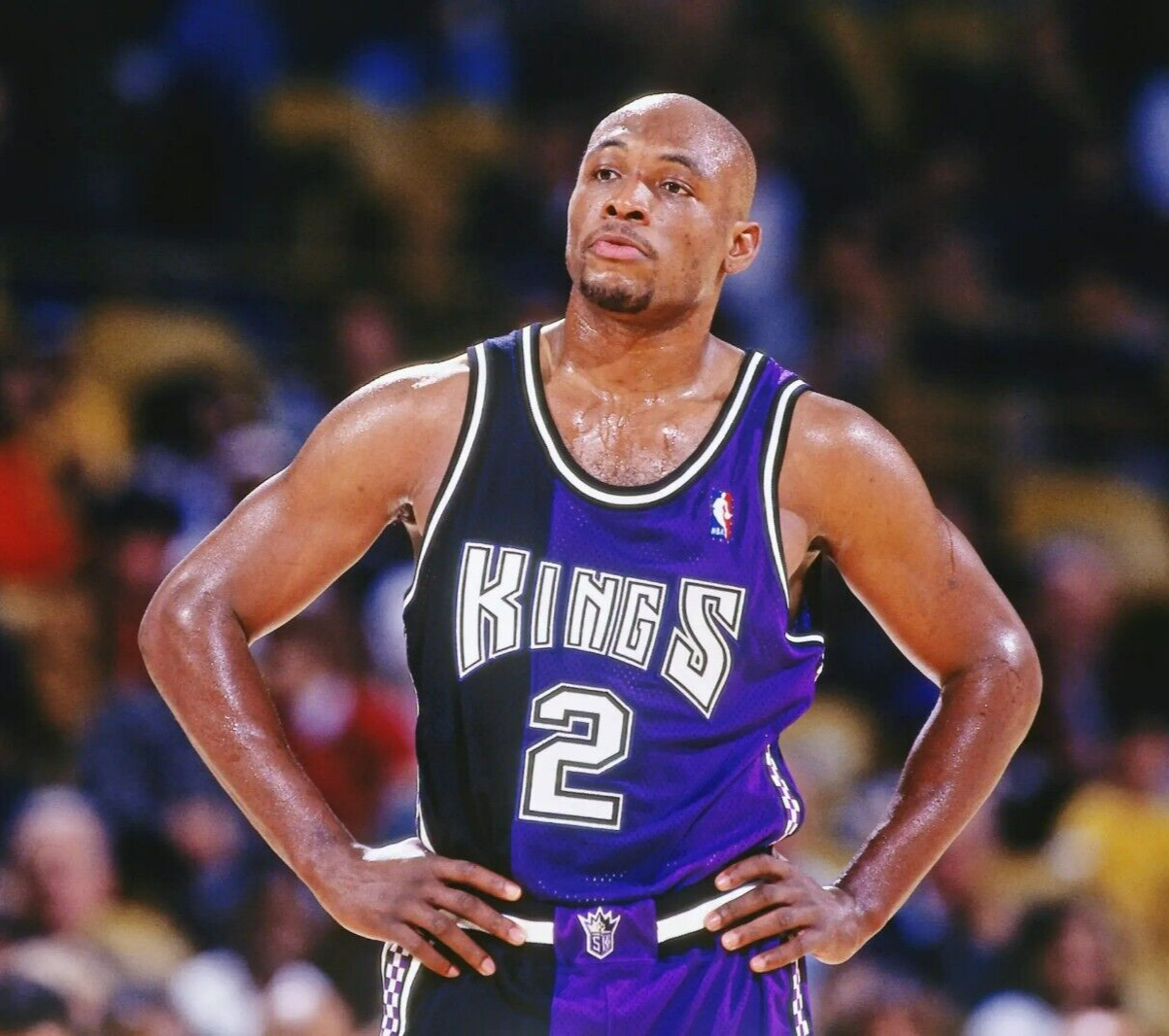 Mitch Richmond Signed Wilson NBA Authentic Series I/O Basketball (JSA COA)