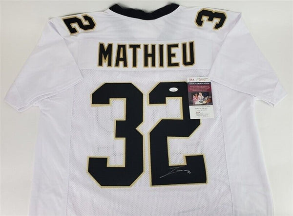 Tyrann Mathieu Signed New Orleans Saints Jersey (JSA COA) AKA "Honey  Badger"