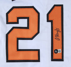 Austin Hays Signed Baltimore Orioles Jersey (Beckett Holo) 2016 O's Draft Pick