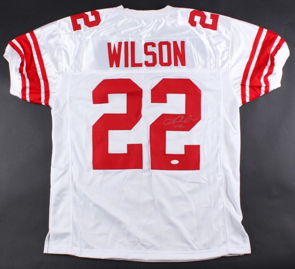 David Wilson Signed Giants Jersey (JSA COA)