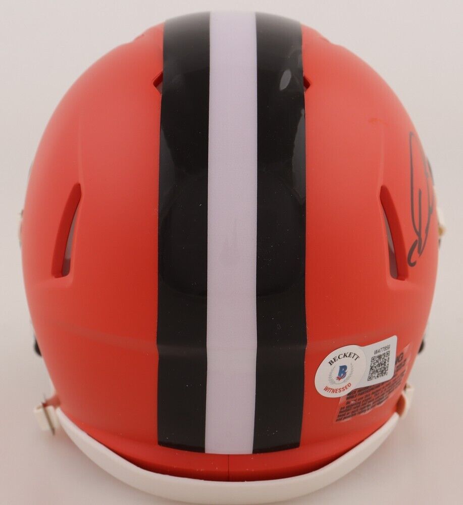 Dorian Thompson-Robinson Signed Cleveland Browns Speed Mini Helmet (Beckett)