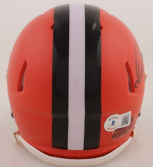 Dorian Thompson-Robinson Signed Cleveland Browns Speed Mini Helmet (Beckett)