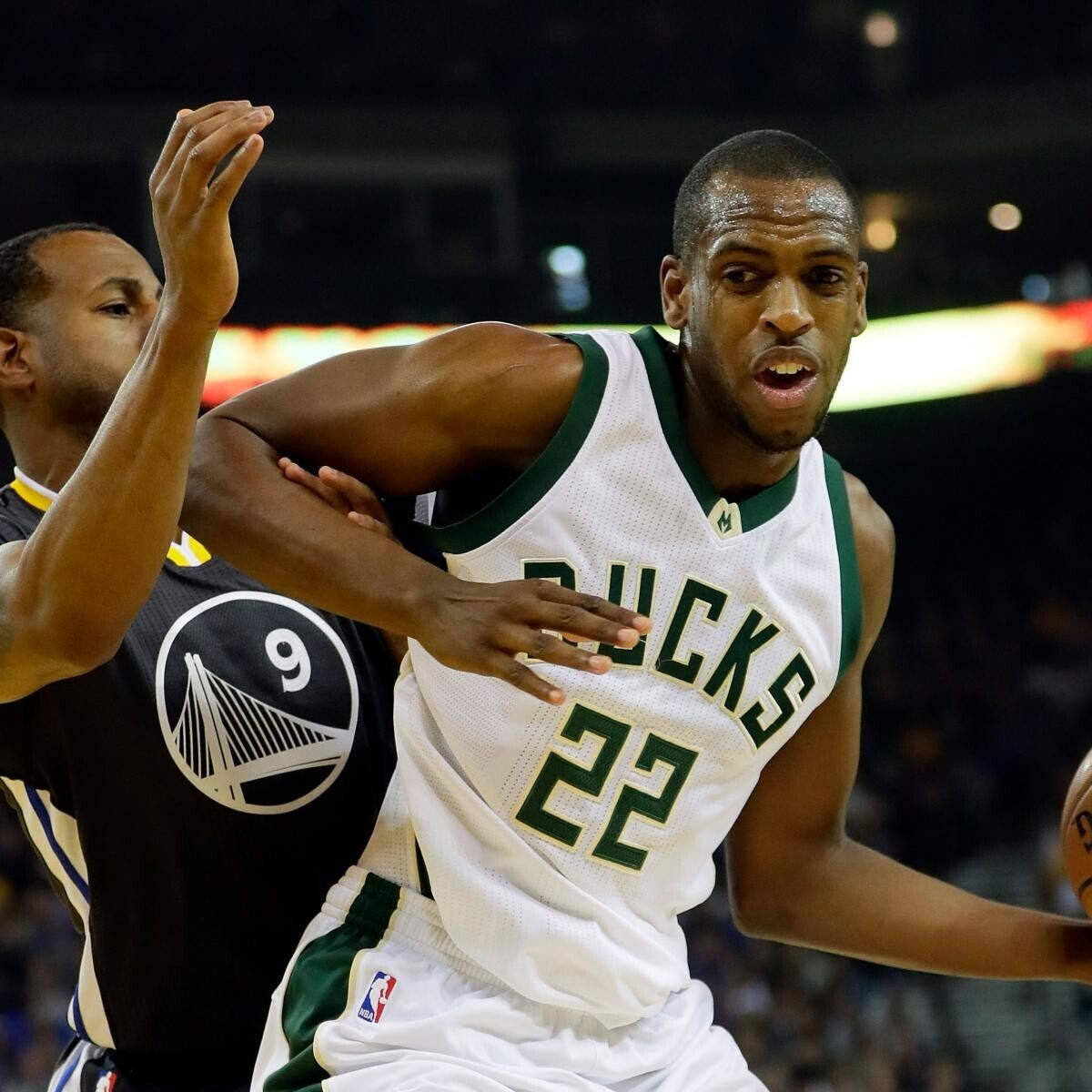 Khris Middleton Signed Milwaukee Buck Jersey (Tristar) 2021 NBA Champion / Guard