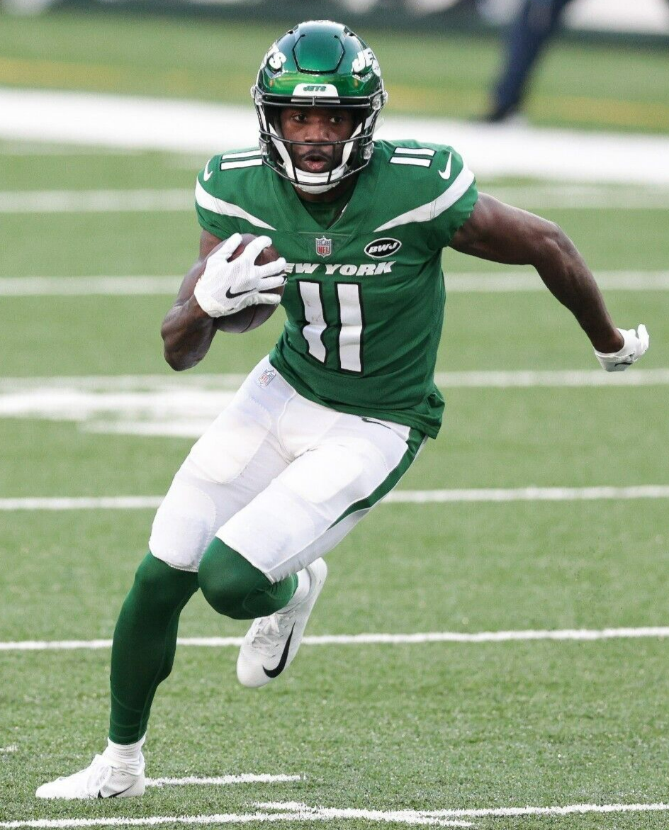 Denzel Mims Signed Jets Jersey (JSA COA) New York's #2 Pick 2020 NFL Draft W.R.