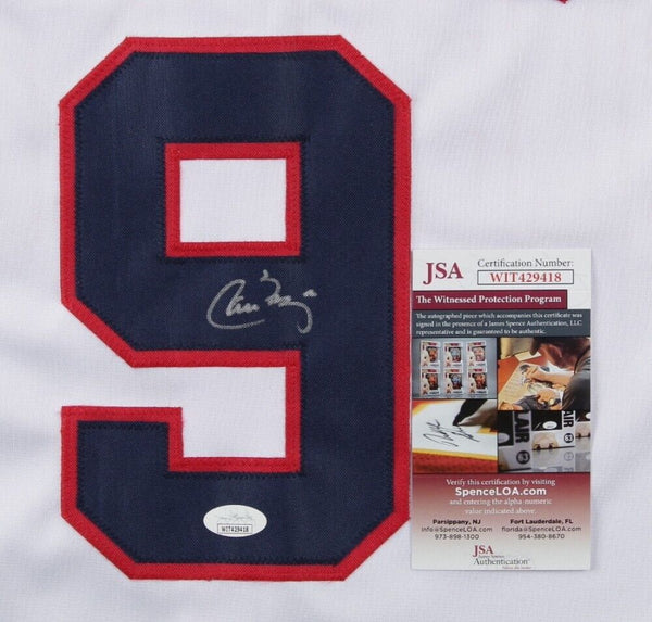 Cleveland Indians Carlos Baerga Signed White Jersey w/3x All Star