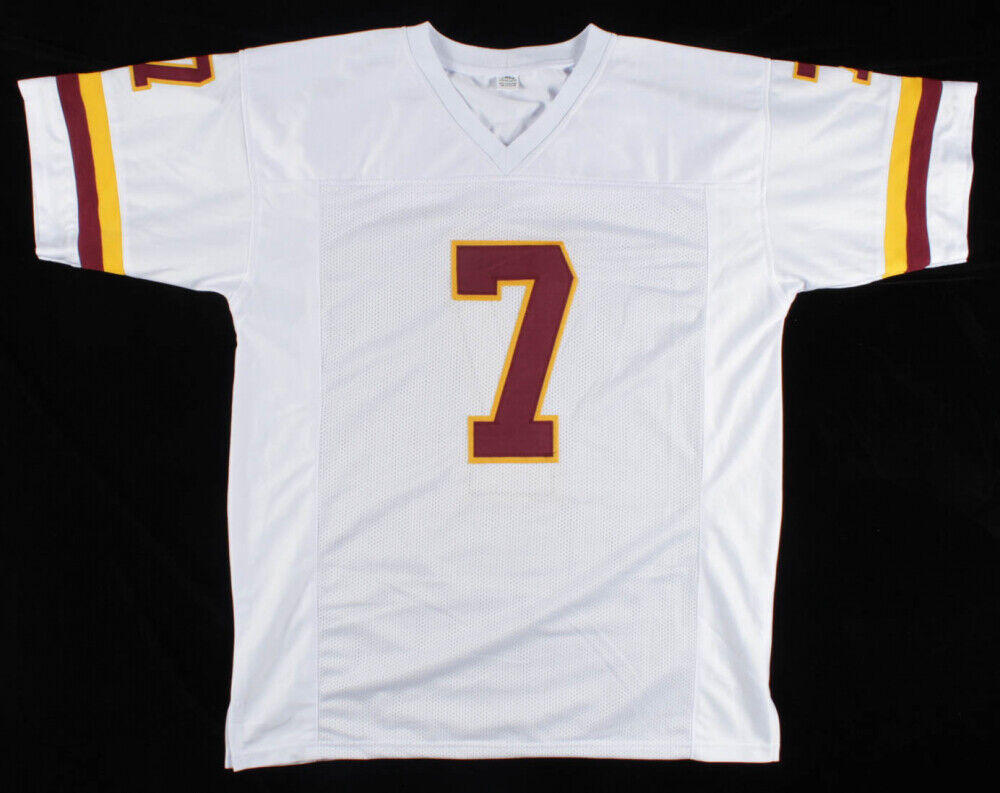 Joe Theismann Signed Washington Redskins Jersey Inscribed "83 MVP" (JSA COA)
