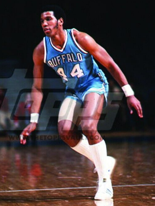 Adrian Dantley Signed Buffalo Braves Jersey Inscribed "ROY 76-77" (JSA Hologram)
